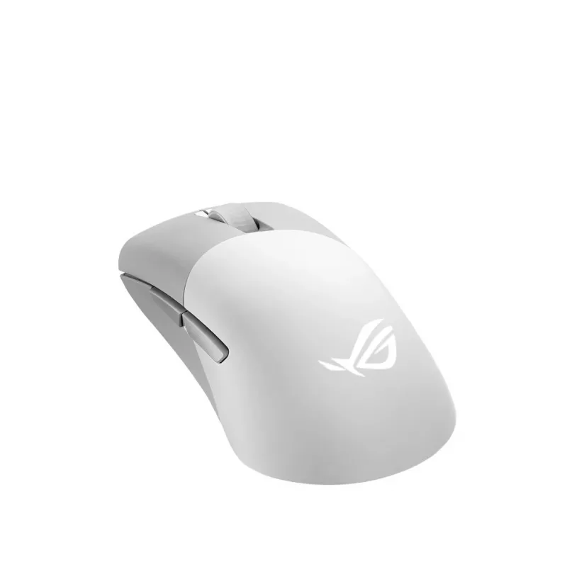 Rato gaming ASUS ROG Keris Wireless AimPoint, para destro, RF sem fios + Bluetooth + USB Type-C, ótico, 36000 DPI