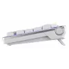 Teclado gaming ASUS ROG Azoth branco, USB + RF sem fios + Bluetooth, QWERTZ alemão