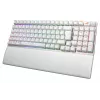 Teclado gaming ASUS ROG Strix Scope II 96 Wireless, USB + RF sem fios + Bluetooth, QWERTZ alemão, branco