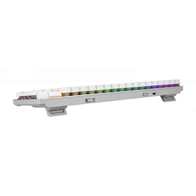 Teclado gaming ASUS ROG Strix Scope II 96 RX Wireless, USB + RF sem fios + Bluetooth, branco