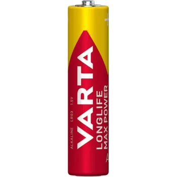 Pilha VARTA Longlife Max Power Micro AAA LR03, 1x4