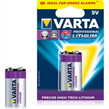 Pilha VARTA de lítio descartável 9V