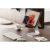 Suporte elevado Kensington para Surface, Platina, Alumínio, Borracha, Poliuretano termoplástico (TPU), Zinco, 126,4 mm, 139,3 mm, 193 mm, 612 g