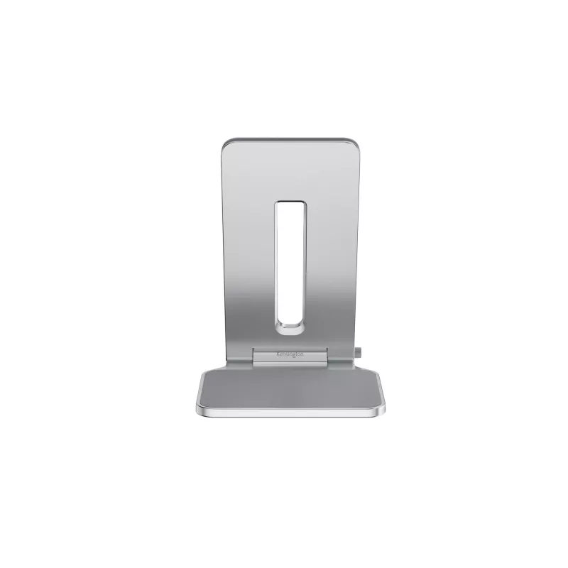 Suporte elevado Kensington para Surface, Platina, Alumínio, Borracha, Poliuretano termoplástico (TPU), Zinco, 126,4 mm, 139,3 mm, 193 mm, 612 g