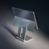 Suporte elevado Kensington para Surface, Platina, Alumínio, Borracha, Poliuretano termoplástico (TPU), Zinco, 126,4 mm, 139,3 mm, 193 mm, 612 g