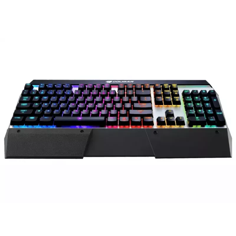 COUGAR CGR-WM1MB-ATR Teclado Gaming USB QWERTY Inglês Alumínio, Preto