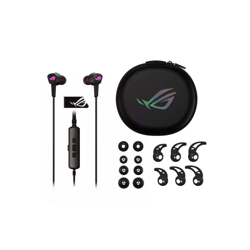 ASUS ROG CETRA II Auscultadores com fios In-Ear Gaming USB Type-C Preto