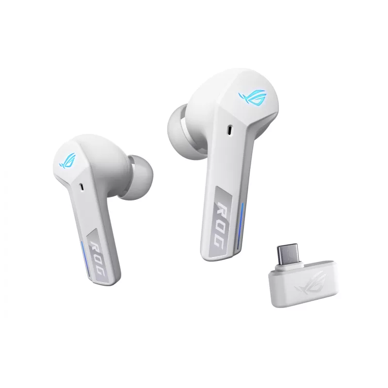 ASUS ROG Cetra True Wireless Speednova Headset True Wireless Stereo (TWS) In-Ear Gaming Bluetooth Branco