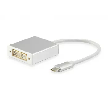 Adaptador USB Type-C para DVI-I Dual Link Equip 133453