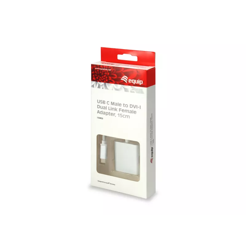 Adaptador USB Type-C para DVI-I Dual Link Equip 133453