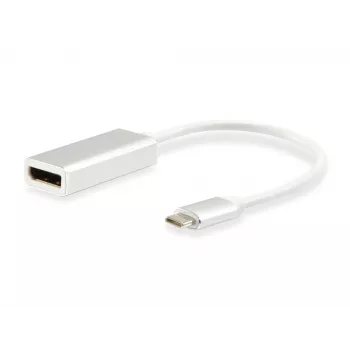 Adaptador Equip USB Type-C para DisplayPort, 4096 x 2160 píxeis