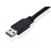 Adaptador Equip USB 3.0 para SATA, Preto, 5 Gbit/s, CE, 50 mm, 9,5 mm, 550 mm