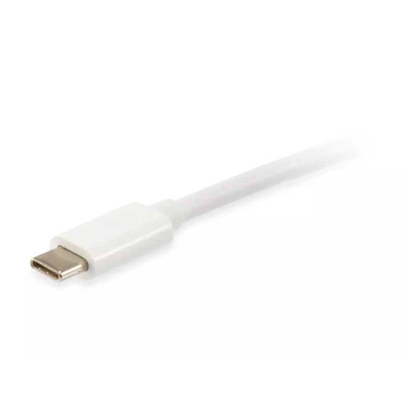 Cabo Equip Platinum USB Type-C, 2 m, USB C, USB C, USB 3.2 Gen 2 (3.1 Gen 2), 10 Gbit/s, Branco