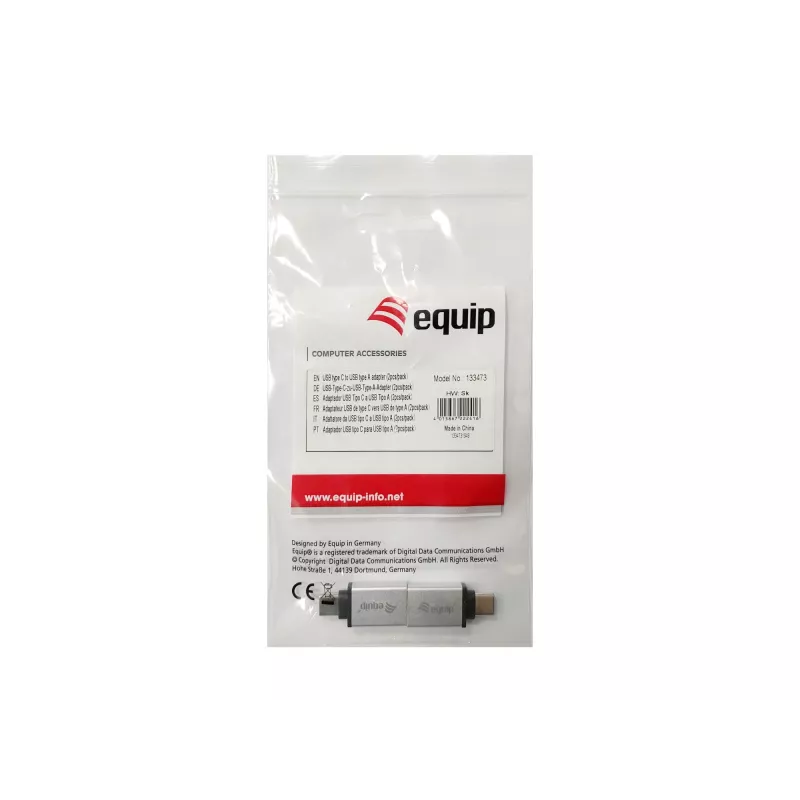 Adaptador USB Type-C para USB Type-A Equip 133473