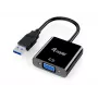 Adaptador Equip USB 3.0 para VGA, 3.2 Gen 1 (3.1 Gen 1), USB Type-A, saída VGA (D-Sub), 1920 x 1080 píxeis