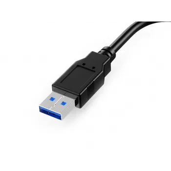 Adaptador Equip USB 3.0 para VGA, 3.2 Gen 1 (3.1 Gen 1), USB Type-A, saída VGA (D-Sub), 1920 x 1080 píxeis