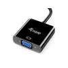 Adaptador Equip USB 3.0 para VGA, 3.2 Gen 1 (3.1 Gen 1), USB Type-A, saída VGA (D-Sub), 1920 x 1080 píxeis