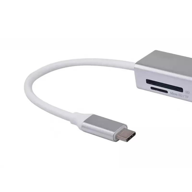 Adaptador multifunções USB-C 5 em 1 Equip