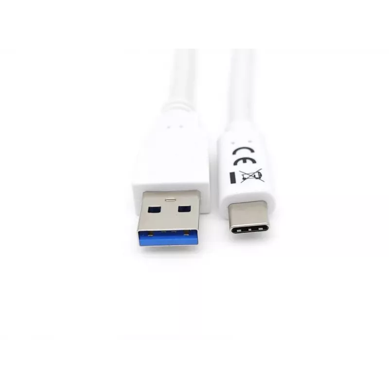 Cabo Equip USB 3.2 Gen 1 Type-C para A, M/M, 1 m, 1 m, USB A, USB C, USB 3.2 Gen 1 (3.1 Gen 1), 5 Gbit/s, branco
