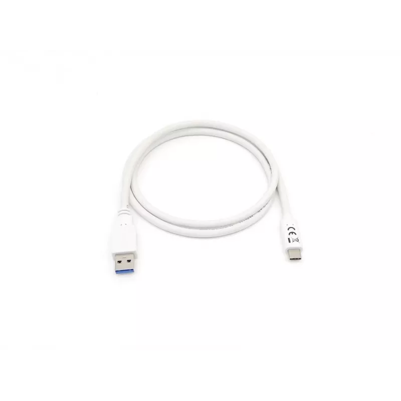 Cabo Equip USB 3.2 Gen 1 Type-C para A, M/M, 1 m, 1 m, USB A, USB C, USB 3.2 Gen 1 (3.1 Gen 1), 5 Gbit/s, branco
