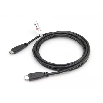 Cabo Equip USB 2.0 Type-C para C, M/M, 2,0 m, 2 m, USB C, USB C, USB 2.0, 0,48 Gbit/s, preto