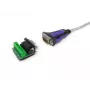 Cabo adaptador Equip USB-A para série RS-422/485 DB9, cinzento, 1,5 m, USB Type-A, DB-9, ficha, ficha