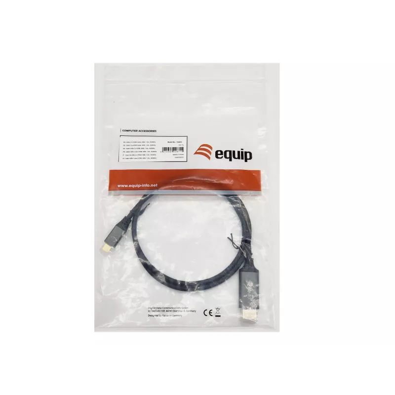 Cabo Equip USB-C para HDMI, M/M, 1,0 m, 4K/60 Hz