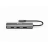Adaptador Equip USB-C para HDMI/DisplayPort/VGA/USB, USB Type-C, saída HDMI, saída DisplayPort, saída VGA (D-Sub), 3840 x 2160 píxeis