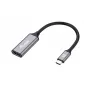 Adaptador Equip USB-C para HDMI 2.0, 4K/60 Hz, 0,15 m, USB Type-C, HDMI, ficha, conector fêmea, reto