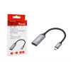 Adaptador Equip USB-C para HDMI 2.0, 4K/60 Hz, 0,15 m, USB Type-C, HDMI, ficha, conector fêmea, reto