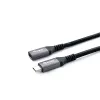 Cabo de extensão Equip USB 3.2 Gen 2 C para C, M/F, 0,5 m, 4K/60 Hz, 10 Gbit/s