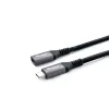 Cabo de extensão Equip USB 3.2 Gen 2 C para C, M/F, 1,0 m, 4K/60 Hz, 10 Gbit/s