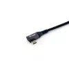 Cabo Equip USB 2.0 C para C angular 90°, M/M, 1,0 m, 100 W com chipset Emark