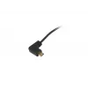 Cabo espiral Equip USB 2.0 C para C angular 90° M/M 1 m preto