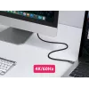 Cabo ótico ativo Equip USB-C para C, M/M, 5,0 m, PD 60 W, 4K/60 Hz, 10 Gbit/s, vídeo+dados+PD