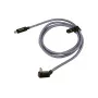 Cabo Equip USB 3.2 Gen 2x2 C para C com ficha em U, 1,0 m, preto, M/M, PD240W, 4K/60 Hz, 20 Gbit/s