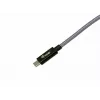Cabo Equip USB 3.2 Gen 2x2 C para C com ficha em U, 1,0 m, preto, M/M, PD240W, 4K/60 Hz, 20 Gbit/s