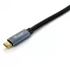Cabo USB-C para C EQUIP 3,0 m — USB 3.2 Gen 2 (10 Gbit/s), PD100W, 4K/60 Hz, preto