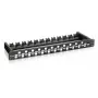 Patch panel Equip 24 portas Keystone Cat.6A não blindado, preto