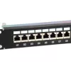 Patch panel Equip 24 portas Cat.6A blindado