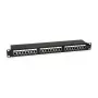 Equip Patch Panel 24 portas Cat.6 blindado, cinzento-claro