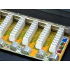 Equip Patch Panel 16 portas Cat.6 blindado, preto, 10/100/1000Base-T(X), Gigabit Ethernet, 1000 Mbit/s, RJ-45, Cat6, montagem em rack