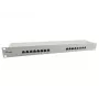Equip Patch Panel 16 portas Cat.6 blindado, cinzento-claro