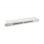 Equip 327316 Patch Panel Premium 16 portas Cat.5e blindado, cinzento-claro