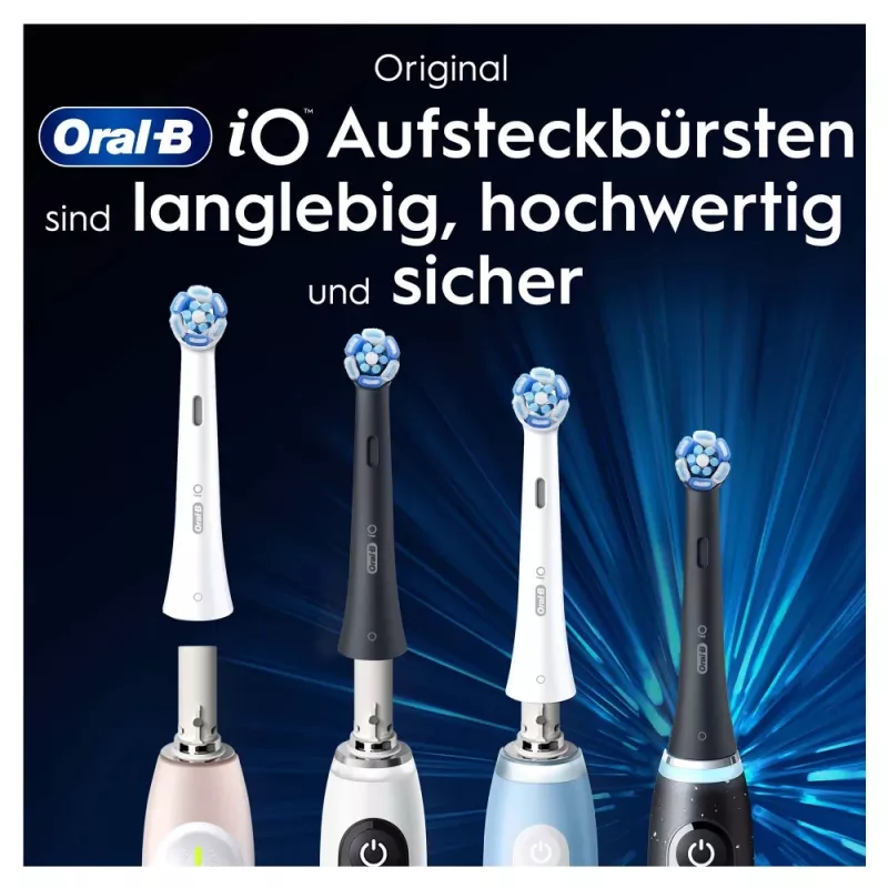 Cabeças de escova de substituição Oral-B iO Ultimate Clean, branco, 2 unid.