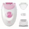 Depiladora Braun Silk-épil 3 3-031 20 pinças rosa branco