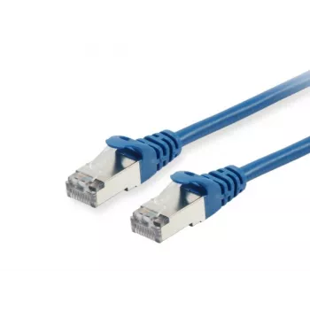 Cabo patch Equip Cat.6A S/FTP, 15 m, azul, 15 m, Cat6a, S/FTP (S-STP), RJ-45, RJ-45, azul