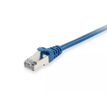 Cabo patch Equip Cat.6A S/FTP, 15 m, azul, 15 m, Cat6a, S/FTP (S-STP), RJ-45, RJ-45, azul