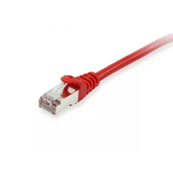 Cabo patch Equip Cat.6A S/FTP RJ-45 0,5 m vermelho