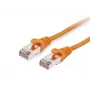 Cabo patch Equip Cat.6A S/FTP, 20 m, laranja